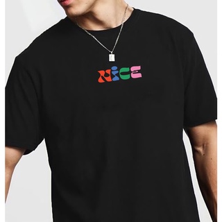 เสื้อยืดพิมพ์ลาย nice