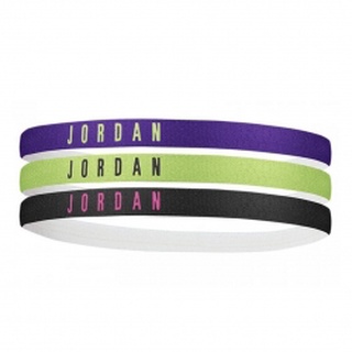 Nike ไนกี้ ผ้า ผ้าคาดศีรษะ ผ้ารัดศรีษะ Headbands Jordan 3PK J.000.3599.505 (690)