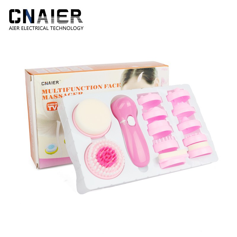 เครื่องนวดหน้า CNAIER 12 in 1 Multifunction Face Care Massager AE-8781 เครื่องขัดหน้า ล้างสต๊อก!!! หมดแล้วหมดเลย