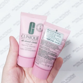 Clinique All About Clean Rinse-Off Foaming Cleanser 30ml