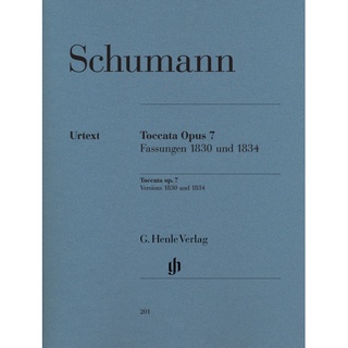 SCHUMANN Toccata C major op. 7, Versions 1830 and 1834 (HN201)