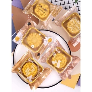[ถูกที่สุด!]พร้อมส่ง ถุงซีล10*13.5 ซม ลวดลายสวยงาม ใส่ขนมเปี๊ยะ บัตเตอร์เค้ก คุกกี้ต่างๆ