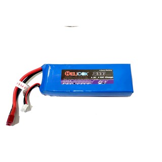 แบตเตอรี่ลิฟี่ Helicox 3000mah 9.9V 35C แบตลิฟี่ แบตลิเฟ lifepo4 life