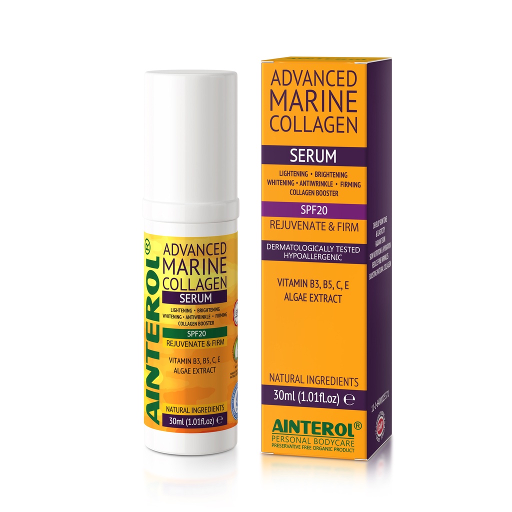 buy 1 get 1 free เซรั่มหน้าเด็ก Advanced Marine Collagen Serum 30 ml