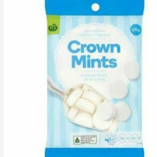 🔥แนะนำ🔥 Woolworths Crown Mints 225 g