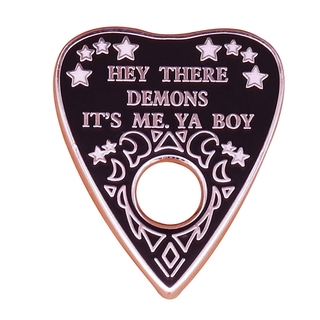 Spooky Demon Planchette Ouija บอร์ดเคลือบพิน