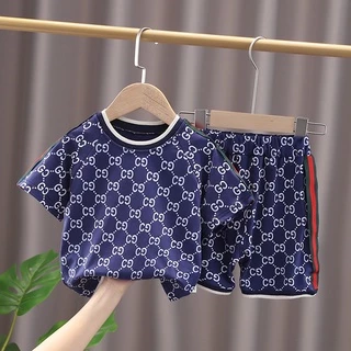 พร้องส่ง ชุดเด็กผู้ชาย ชุดเซ็ตเด็กแฟชั่น เซต2ชิ้น งานดีใส่สบาย รุ่นใหม่ล่าสุด2022 เสื้อผ้าเด็กผู้ชาย