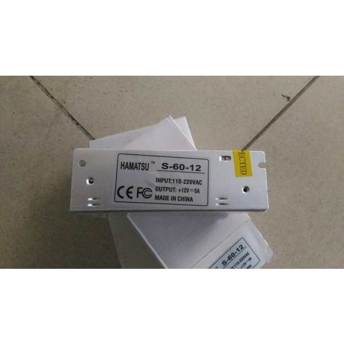 12VDC 5 AMPERE POWER SUPPLY