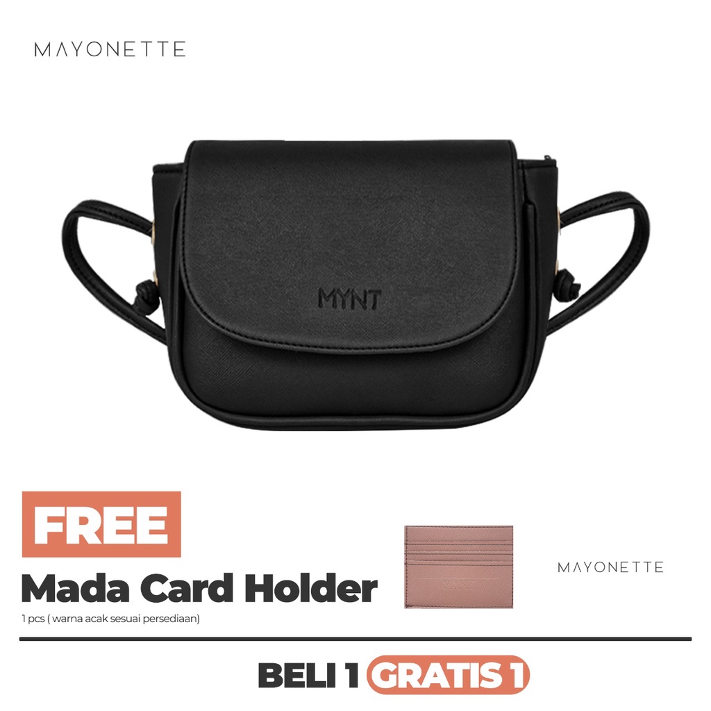 MYNT By Mayonette Yejin Sling Bag กระเป๋าสะพายสตรี + แถมฟรี Mada Card Holder