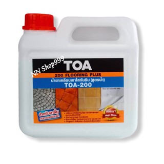 TOA-T200 เคลือบเงาใส กันซึม สูตรน้ำ สำหรับทาพื้นเหยียบย่ำ TOA Flooring Plus( ขนาด 1ลิตร)