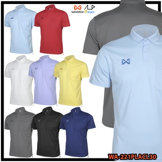 💥ลดโหดเหมือนโกรธใคร!💥 เสื้อโปโล WARRIX รุ่น WA-221PLACL30 PIQUE PLUS POLO เสื้อโปโลมีกระเป๋า เสื้อวอริกซ์ แท้ 100%