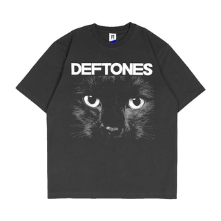 oversize T-shirt เสื้อยืด พิมพ์ลาย deftones SPHYNX พรีเมี่ยม สไตล์วินเทจ สําหรับผู้ชาย และผู้หญิง S-5XL