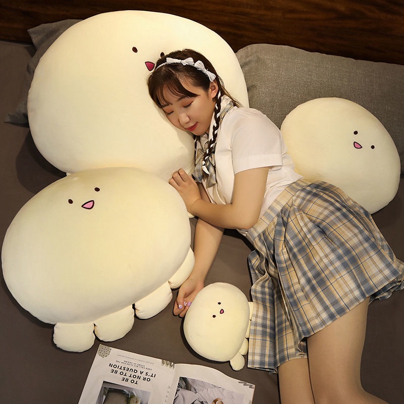 ปลาหมึกน่ารัก ลงตุ๊กตาผ้าฝ้าย ส่งของขวัญ ของเล่นตุ๊กตา ตุ๊กตาสัตว์