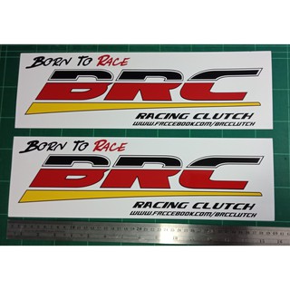 สติกเกอร์ BRC ขนาด 40x12ซม.