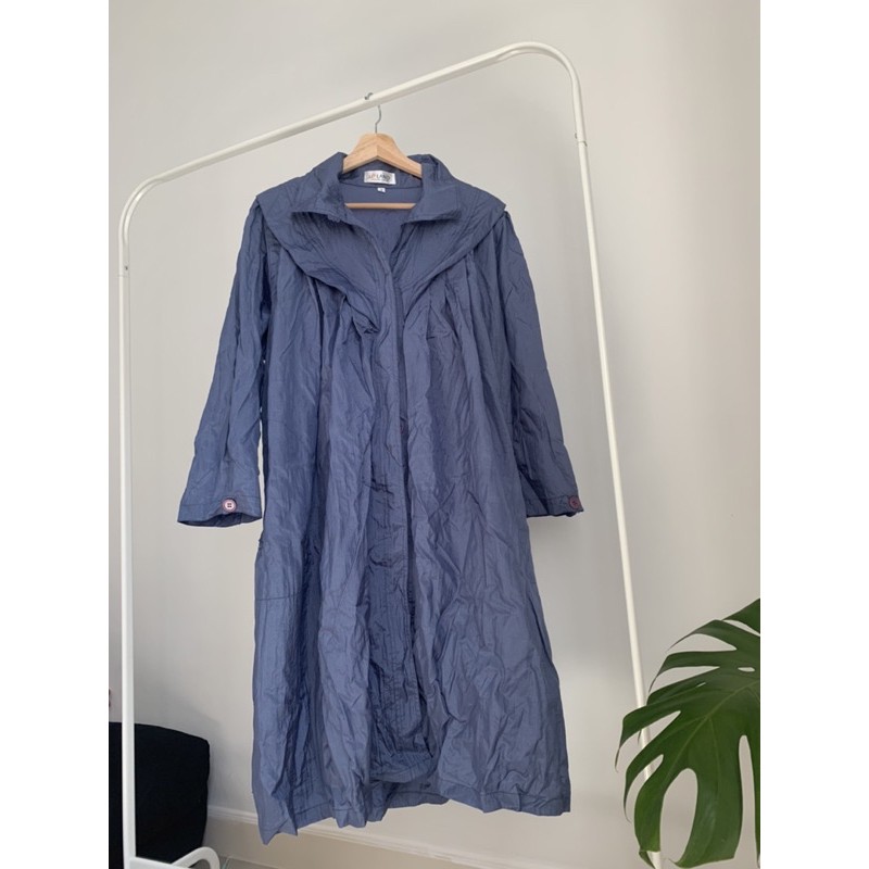 ชุดเดรสสีน้ำเงินหรอป้ะ ไม่แน่ใจ55555 ออกแนวสาวญี่ปุ่น