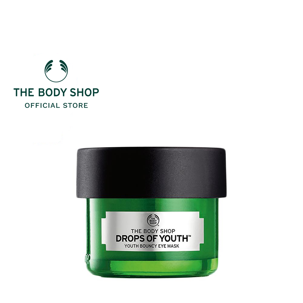 THE BODY SHOP DROPS OF YOUTH TM YOUTH BOUNCY EYE MASK เดอะบอดี้ ช็อป