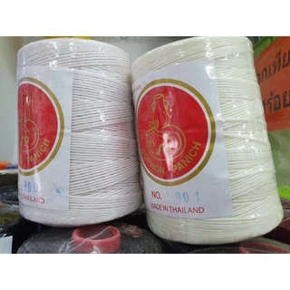 เชือกเทียนตราน้ำเต้า ม้วนใหญ่ #2 เบอร์2 รหัสสี900-924 สำหรับงานถัก งานฝือต่างๆ ออกใบกำกับภาษีได้