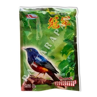 อาหารนกบินหลา (ขนาดใหญ่250g X 3 ถุง) อาหารนกกางเขน อาหารนกบินหลา บินหลาดง champ แชมป์ สุดคุ้ม ประหยัดค่าจัดส่ง