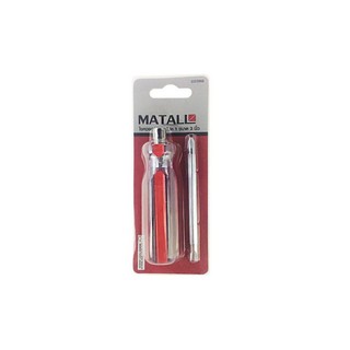 เครื่องมือช่าง ไขควง ไขควงสลับหัว 2 in 1 MATALL 3" | MATALL | 6