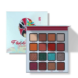 สินค้าขายดี/พร้อมส่ง Face Paint 16 Colors Eye shadow Palette