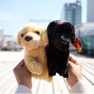 ตุ๊กตา Labrador แลบราดอร์ ท่านั่ง 6นิ้ว ลาบราดอร์ Anee Park อานี ปาร์ค สุนัข หมา ตุ๊กตาหมา