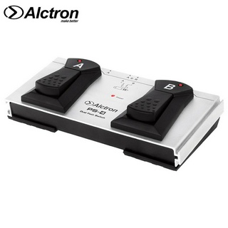 Alctron® PS-4 Dual Foot Switch ฟุตสวิทช์คู่ ปรับรูปแบบการเหยียบได้ เหมาะสำหรับคีย์บอร์ด, เครื่องเคาะจังหวะ, แอมป์กีตาร์