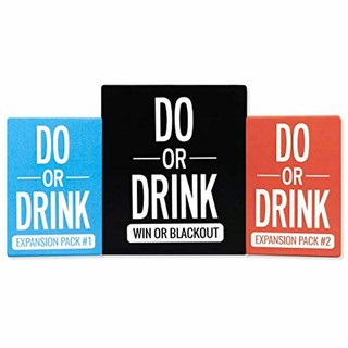 Do Or Drink Expansion แพ็ค # 1 # 2 การ์ดเกม