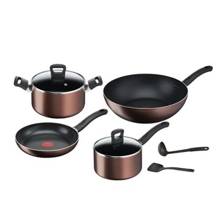 ชุดเครื่องครัว TEFAL DAY BY DAY IH 8 ชิ้น  COOKWARE SET TEFAL DAY BY DAY 8PCS