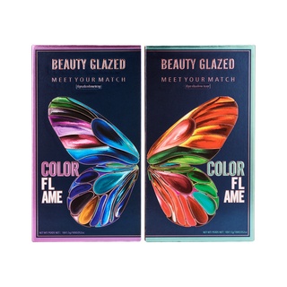 Beauty GLAZED พาเลทอายแชโดว์ ชิมเมอร์ เนื้อแมตต์ กันน้ํา 18 สี