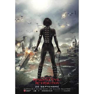 Resident Evil - Retribution, โปสเตอร์หนัง