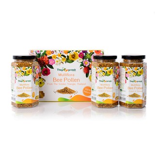 Thep-prasit Multifora Bee Pollen Pack 3 bottles เกสรผึ้งเทพประสิทธิ์ แพ็ค 3 ขวด