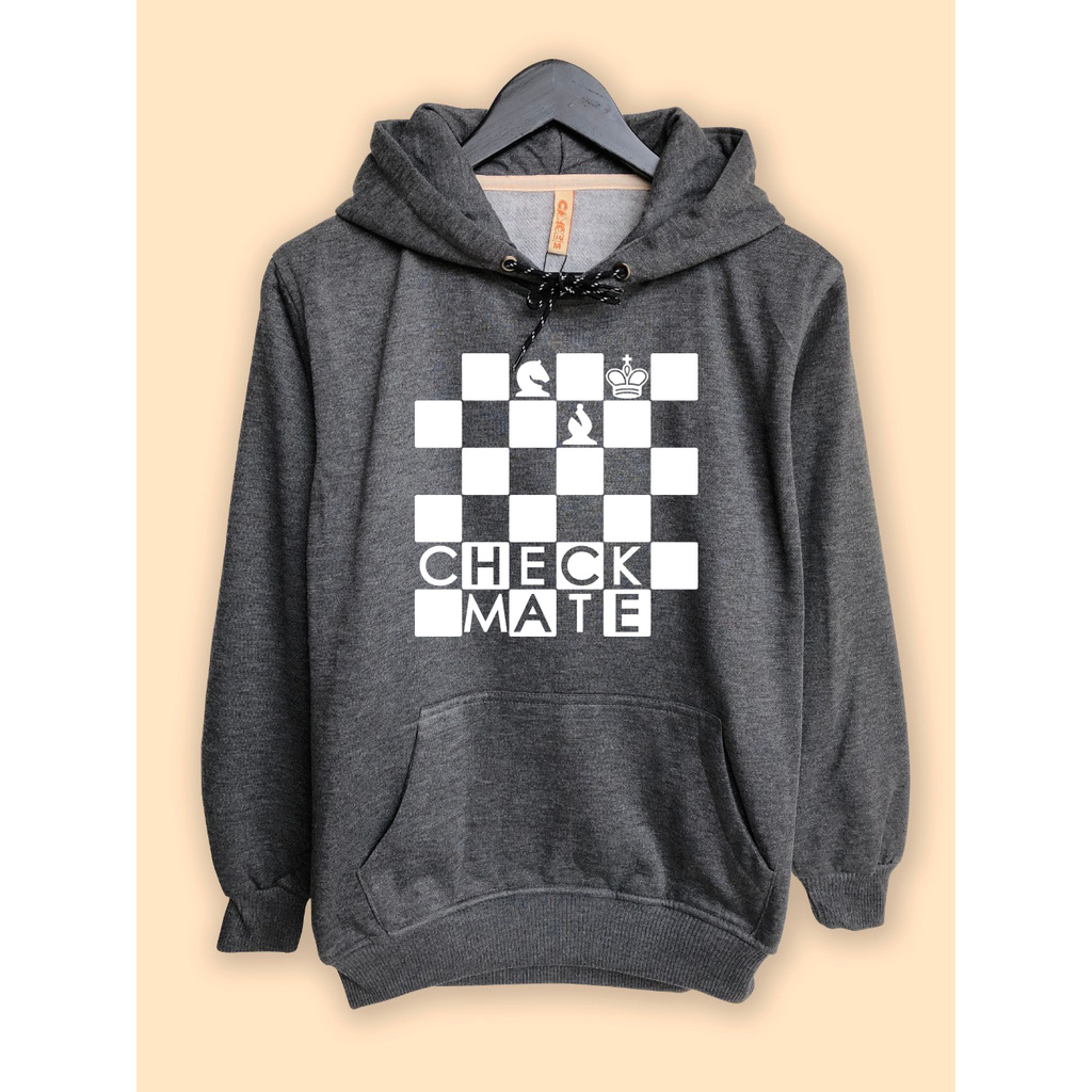 เสื้อแจ็คเก็ตมีฮู้ด Chess Check Mate