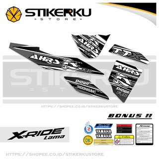 สติกเกอร์รูปลอก XRIDE OLD/X RIDE 115old Variation Of STICKER/GRUNGE AHRS พรีเมี่ยม