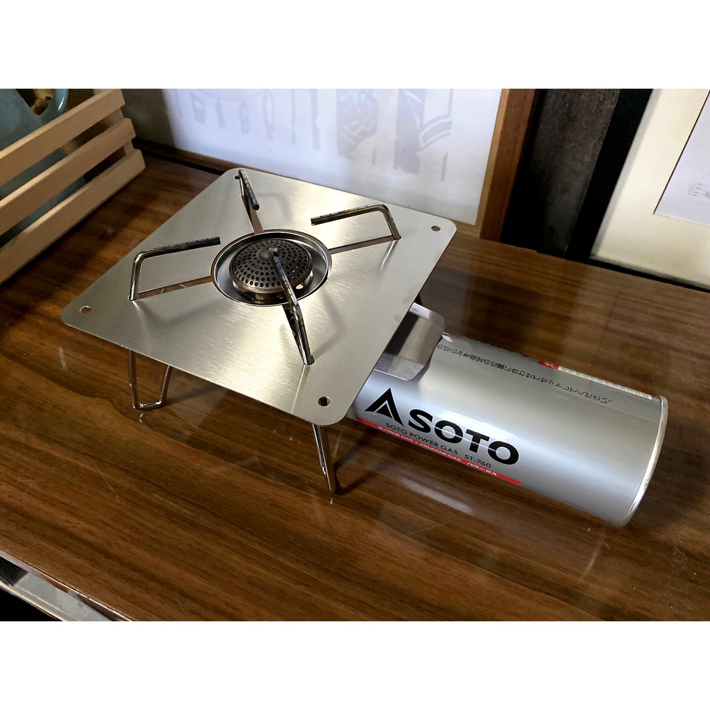 Mini Plate Stainless 304 สำหร บเตา Soto St 310 Stove เตาแมงม ม แบบส เหล ยม ส นค าเฉพาะแผ นเพลท ไม รวมเตาแก สโซโต ส วนลดอ กต อไป 300