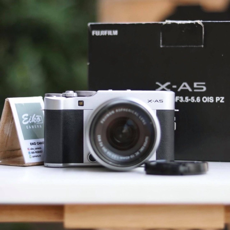 FUJI XA5 สีดำ อุปกรณ์ครบกล่อง กล้องมือสองกล้องถ่ายรูป กล้องดิจิตอล camera