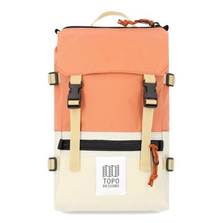 Topo Designs กระเป๋าเป้สะพายหลัง รุ่น ROVER PACK CLASSIC BONE WHITE/CORAL