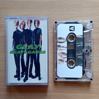 GLAY - Heavy Gauge (1999) Japanese Rock Band / เทป Cassette ทดลองฟังแล้วรับประกันไม่มีอัดทับ ฟรี ส่วนลดของแถม / 0551