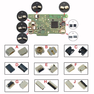 อะไหล่ซ่อมแซม บอร์ด PCB ซ็อกเก็ตเชื่อมต่อ FPC สําหรับ Nintendo Switch NS Joy-Con 1 ชิ้น