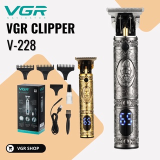 VGR V-228 มาใหม่ล่าสุด ปัตตาเลี่ยนตัดผม กันขอบไร้สาย ปัตตาเลื่ยน