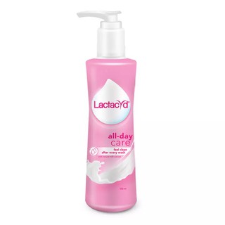 Lactacyd All-day Care Daily Feminine Wash แลคตาซิด ออลเดย์ แคร์ เดลี่ เฟมินีน ผลิตภัณฑ์ทำความสะอาด จุดซ่อนเร้น 250 มล.