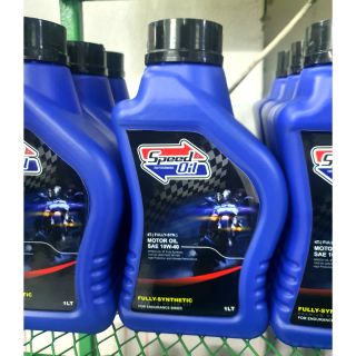 [INC3LF3 ลด 30] น้ำมันเครื่อง speed oil 10w40  สังเคราะห์ มอเตอร์ไซค์