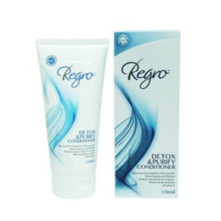 Regro Detox and Purify Conditioner 170 ml รีโกร ครีมนวดผมป้องกันผมร่วง สูตรดีท็อกซ์ 1 ขวด 19481