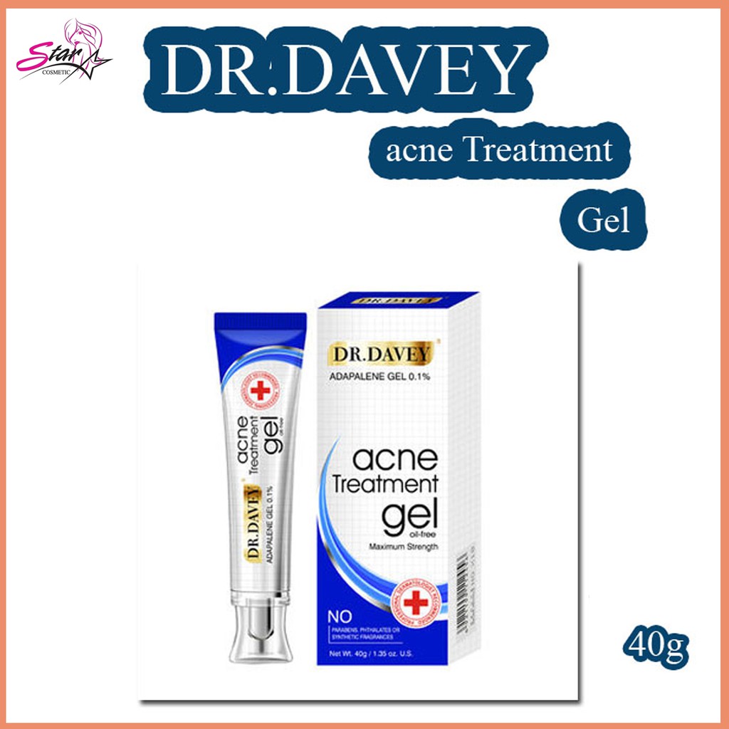DR.DAVEY acne treatment gel 40g.ครีมลดรอยแผลเป็น