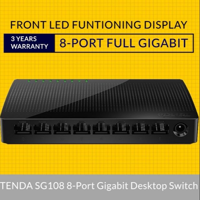 TENDA SG105 SG108 5 / 8 PORTS Gigabit Switch MS105 MS108 SG108E SG105E SG1005D SG1008D DGS1005A DGS1