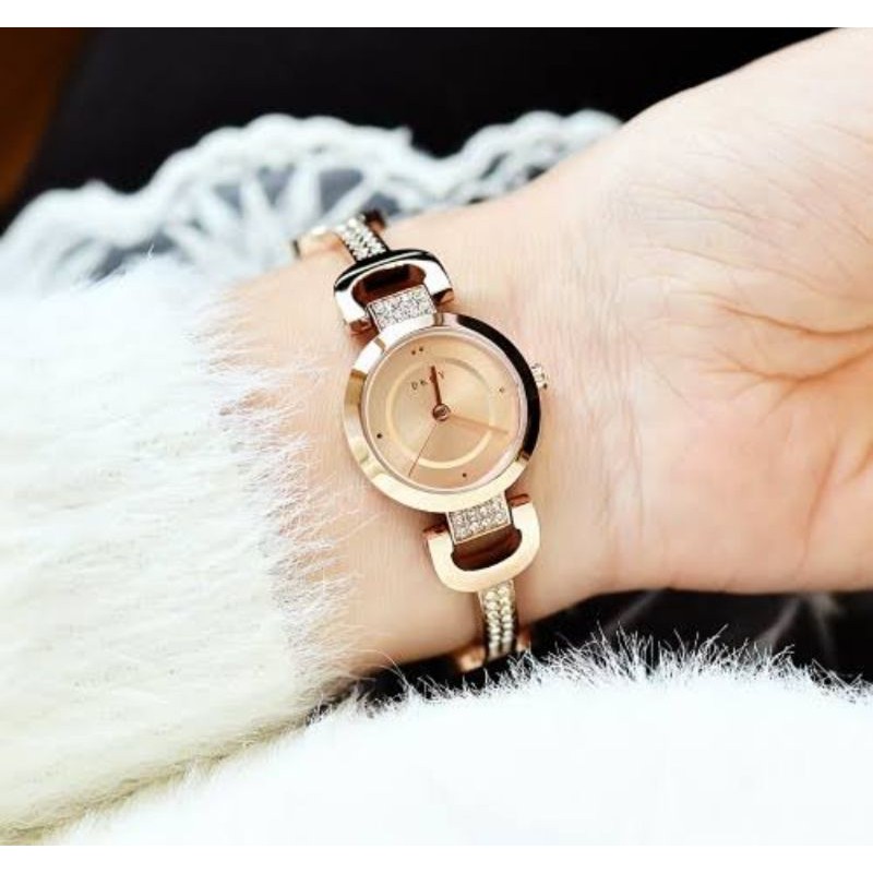 🎀 (สด-ผ่อน) นาฬิกา DKNY NY2752 สายสแตนเลส สีโรสโกลด์ DKNY Women's City Link Quartz Watch with Stainless Steel Strap