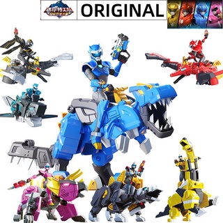 ใหม่ล่าสุด Mini Force Transformation ของเล่น Action Figures MiniForce X จำลองสัตว์ไดโนเสาร์ Deformation