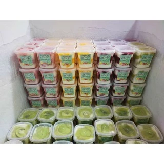 ถ้วยเต้าฮวยฝาฉีกทรงเหลี่ยม ขนาด6ออนซ์