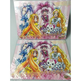 แผ่นรองเขียน  PRETTY CURE SUITE PRECURE 🎼(18.2×25.7 cm.)