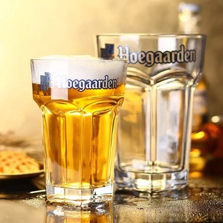 รุ่นขายดี แก้ว Hoegaarden แก้วเบียร์ ความใหญ่หนาพิเศษ ขนาด500/880ML พร้อมส่ง