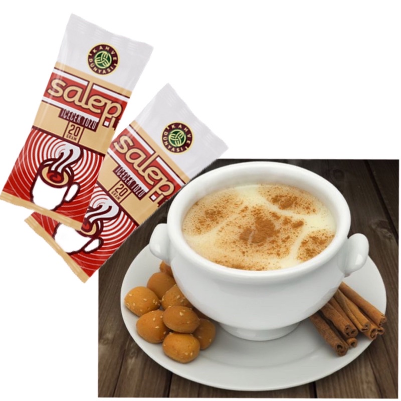 Instant Salep 20 gr by Kahve Dunyasi ซาเลปร้อน ( 1 ซอง )